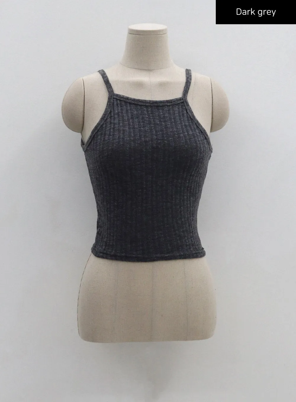 Ribbed Halter Neck Sleeveless Top CG25