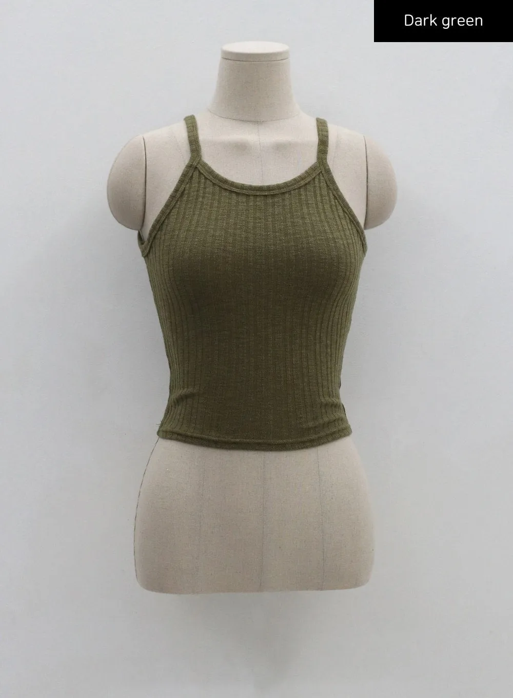 Ribbed Halter Neck Sleeveless Top CG25