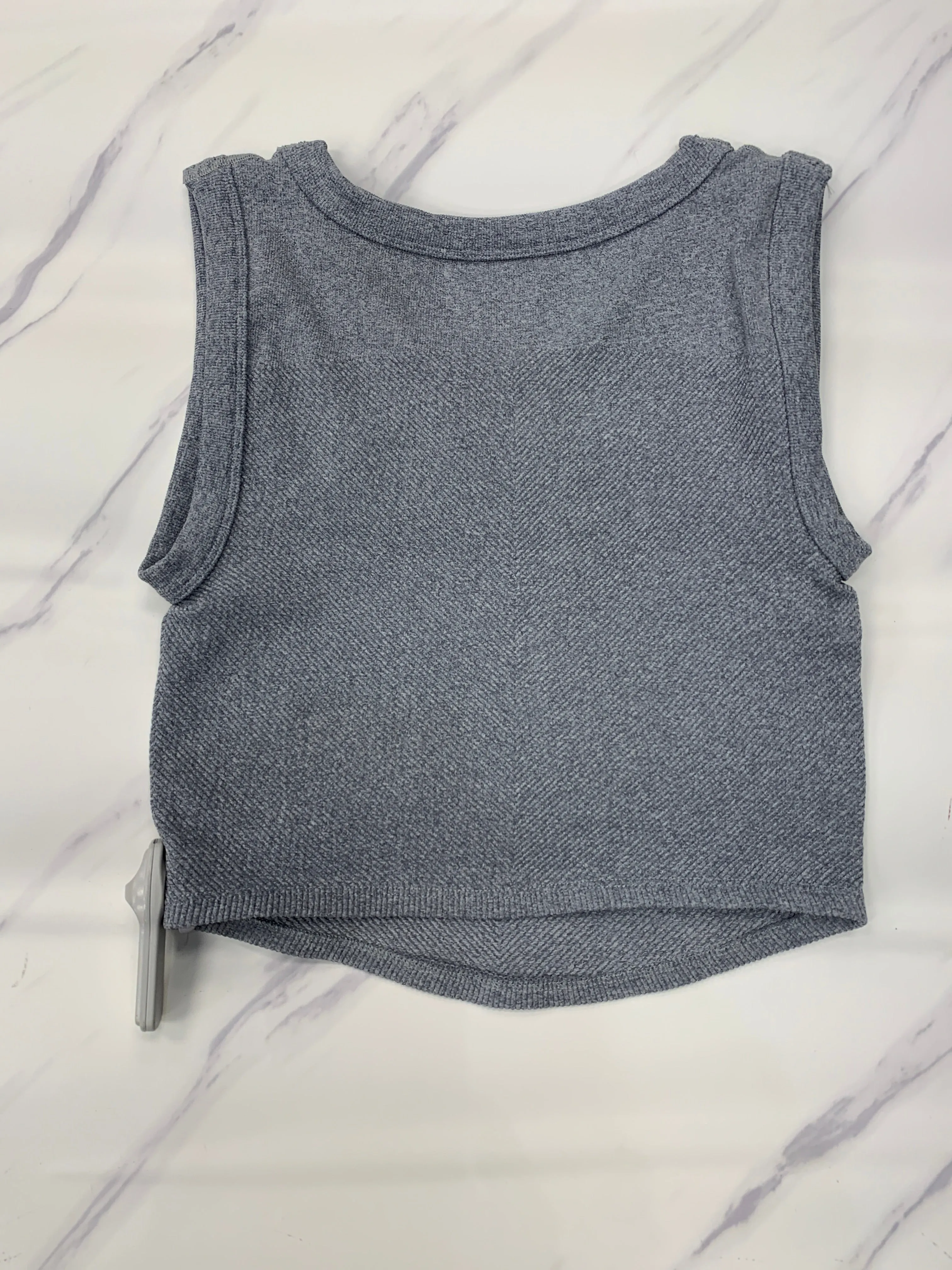 Top Sleeveless By Free People In Grey, Size: M