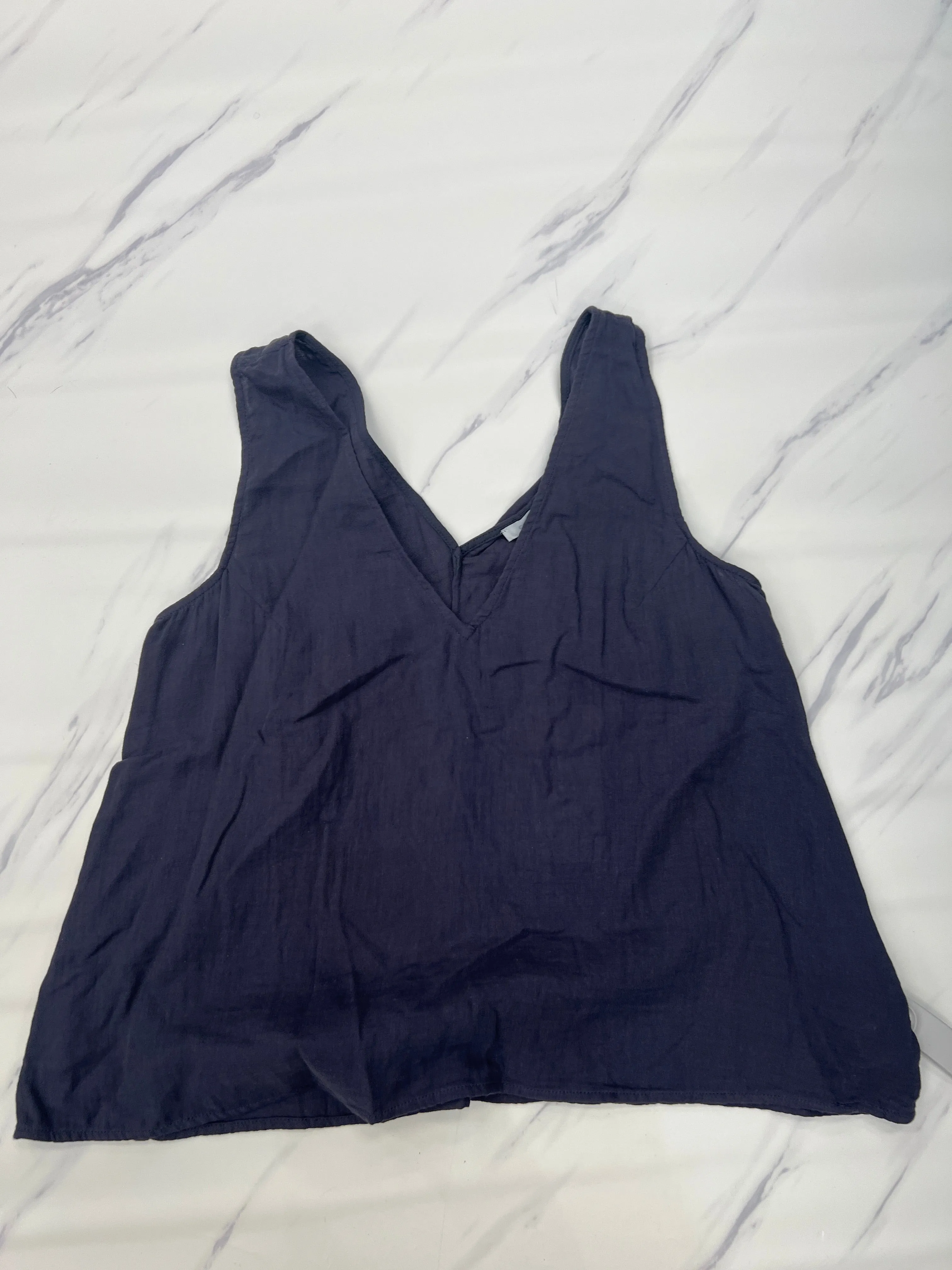 Top Sleeveless Designer By Johnny Was In Blue, Size: M