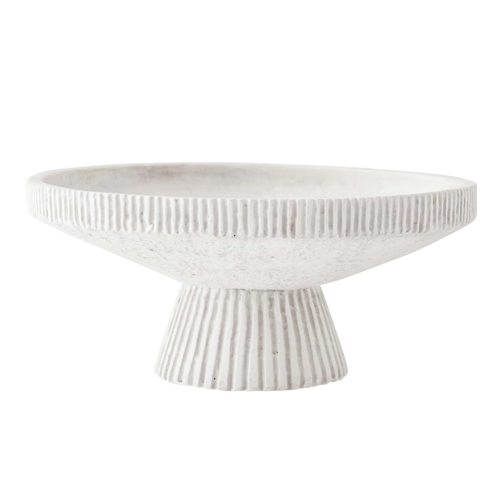 Valour Centerpiece White Terracotta