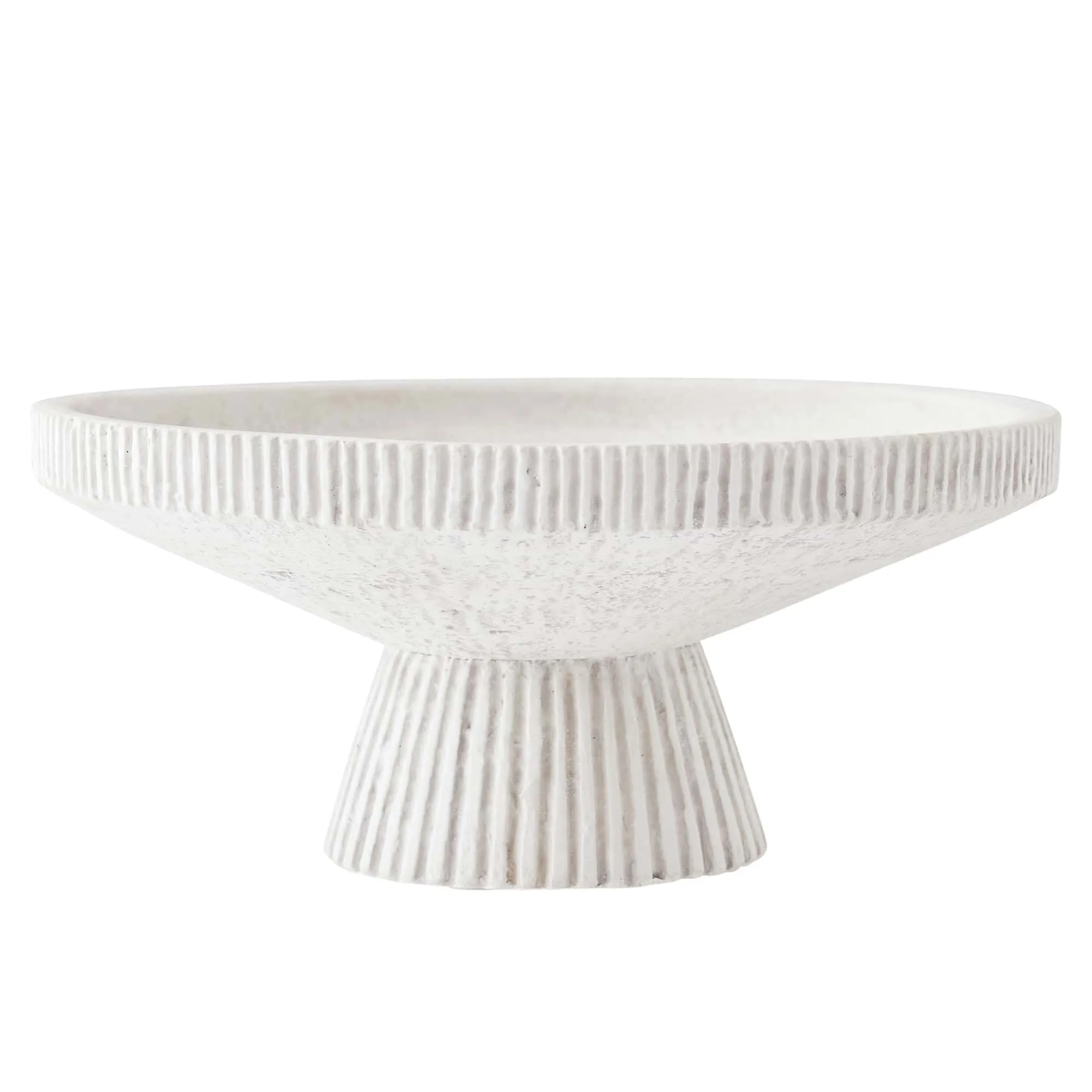 Valour Centerpiece White Terracotta