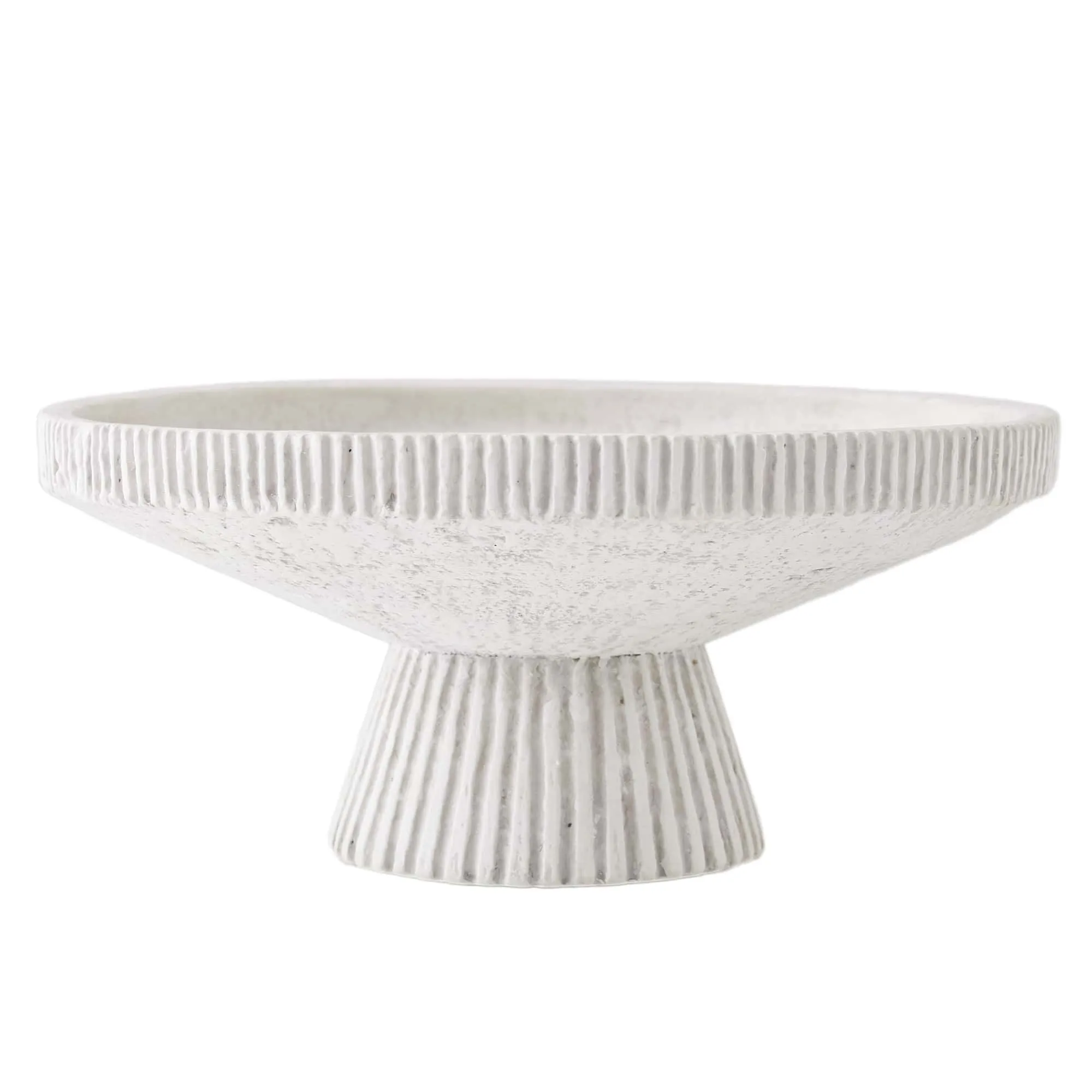 Valour Centerpiece White Terracotta