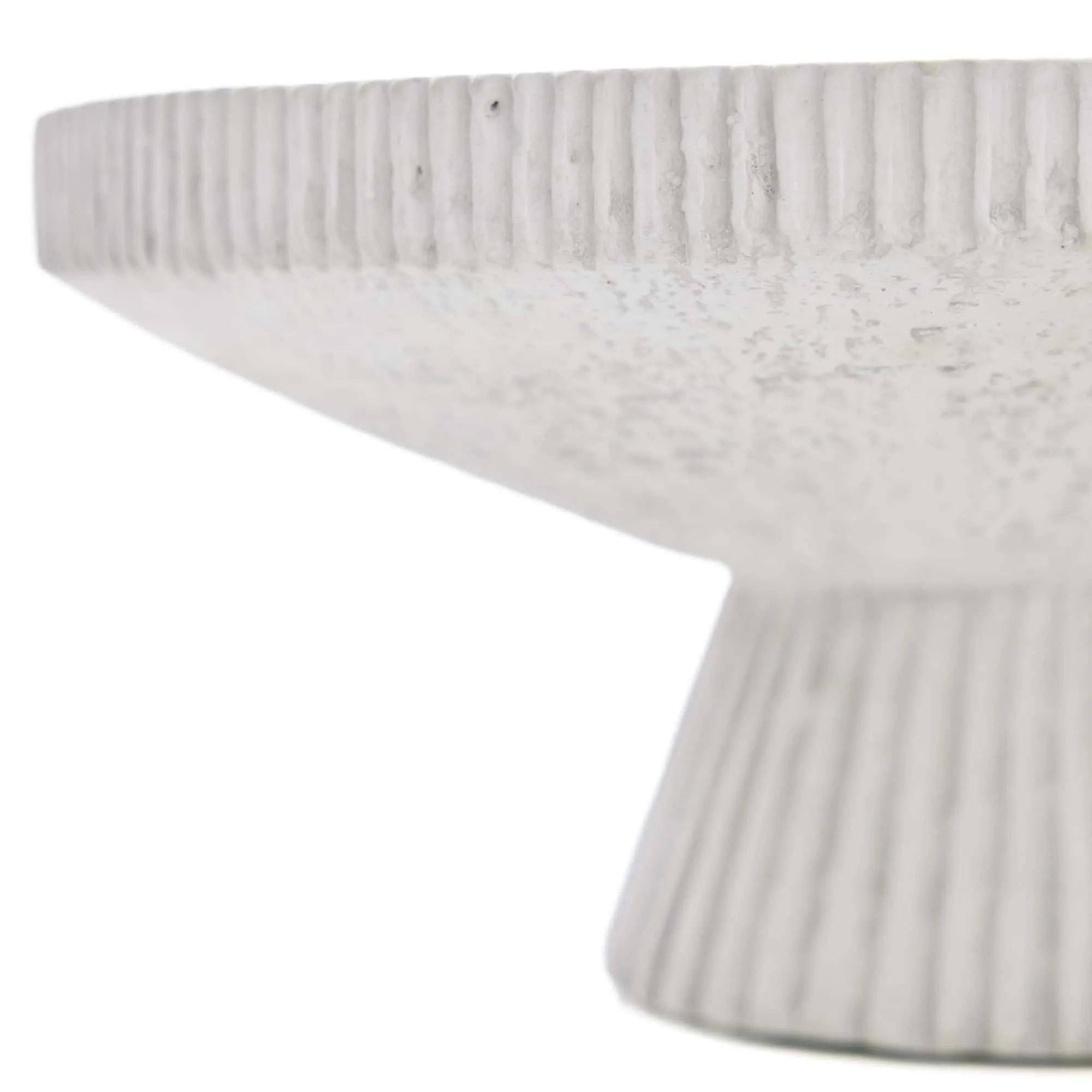 Valour Centerpiece White Terracotta