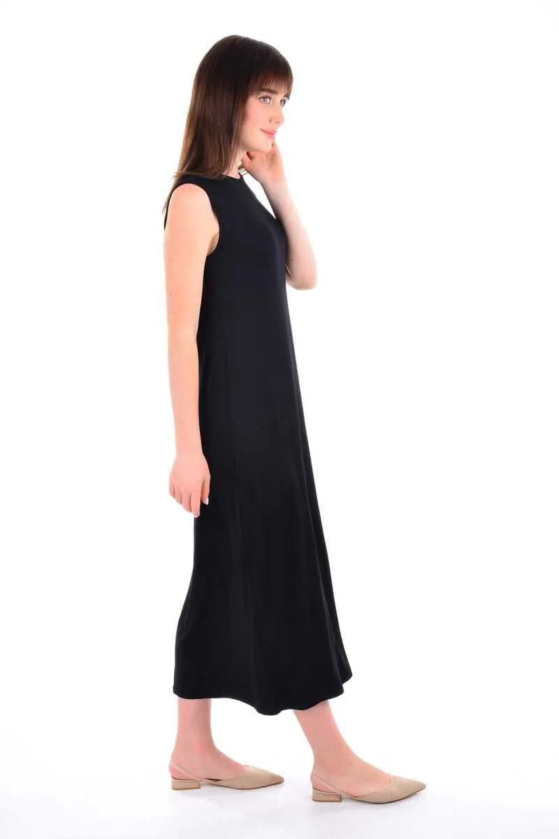 ZMS Sleeveless Inner Dress Black