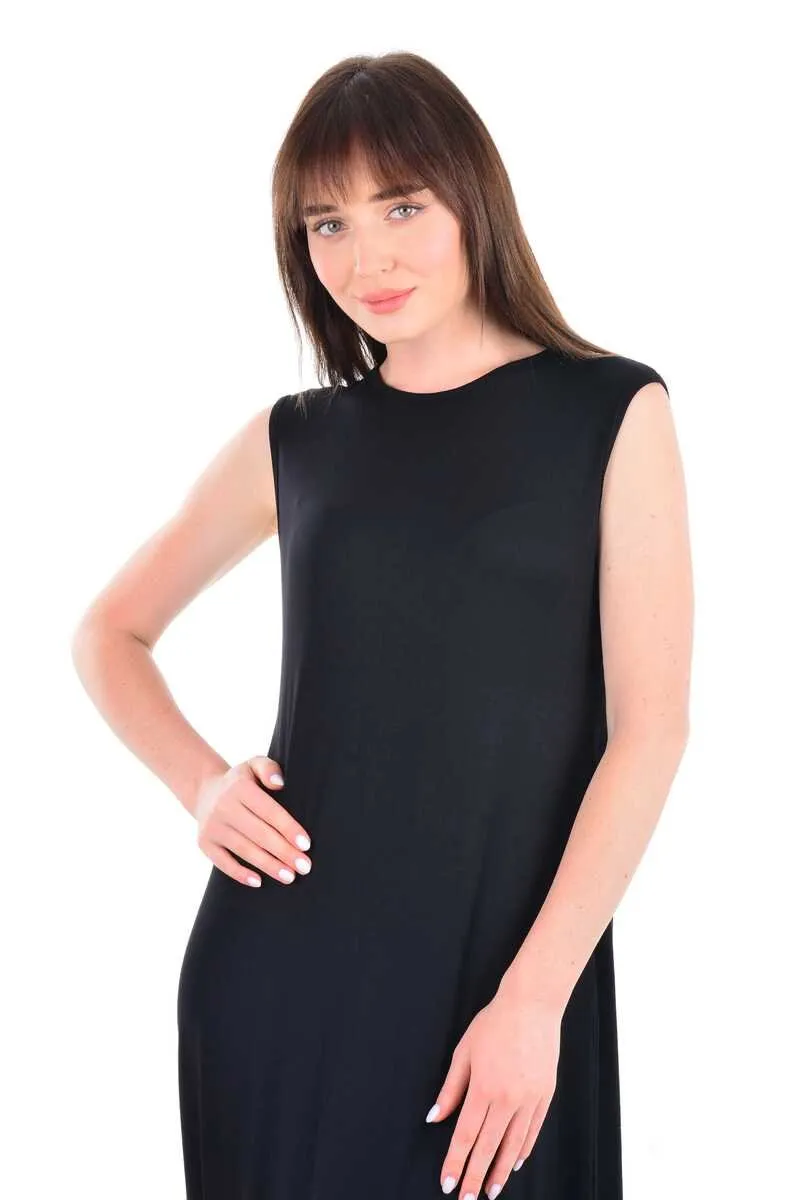 ZMS Sleeveless Inner Dress Black